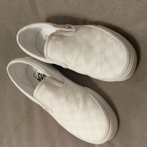 Van's sneakers, white, women's 7.5